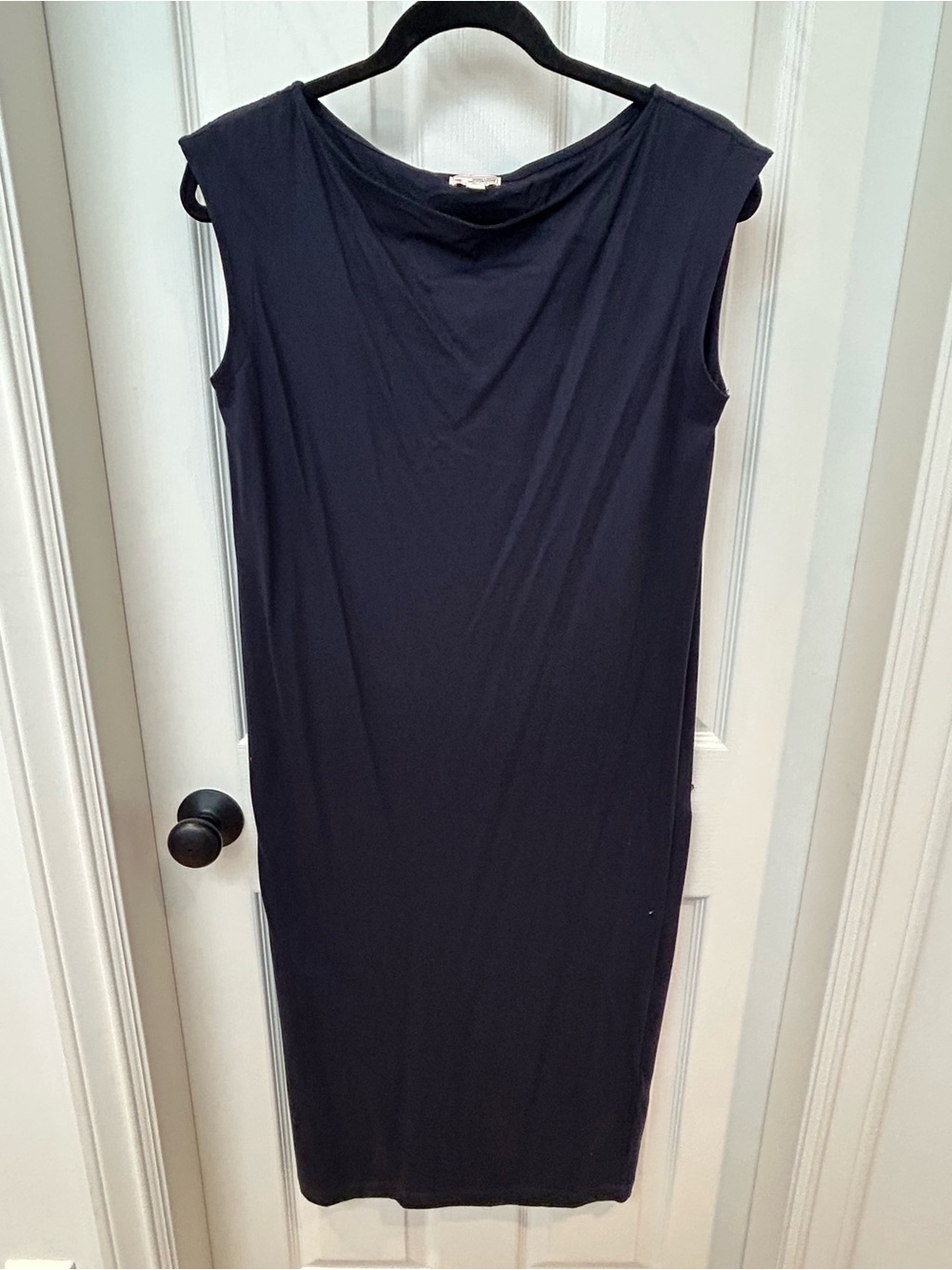 GAP Sleeveless Navy Blue Midi Dress